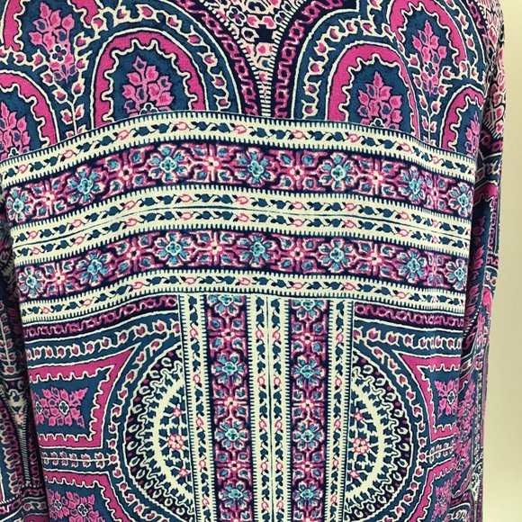 BCBG MaxAzria Haida Long Sleeve print top - Picture 3 of 6